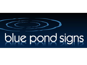 BLUE POND SIGNS
